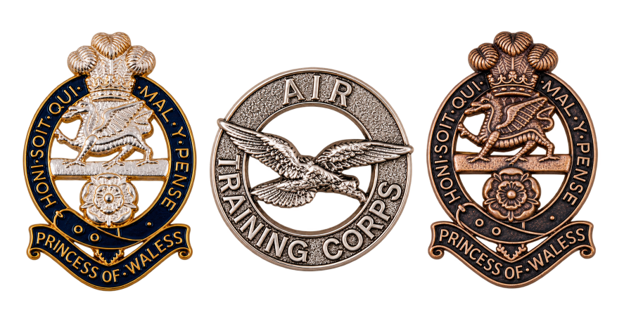 Cap badges